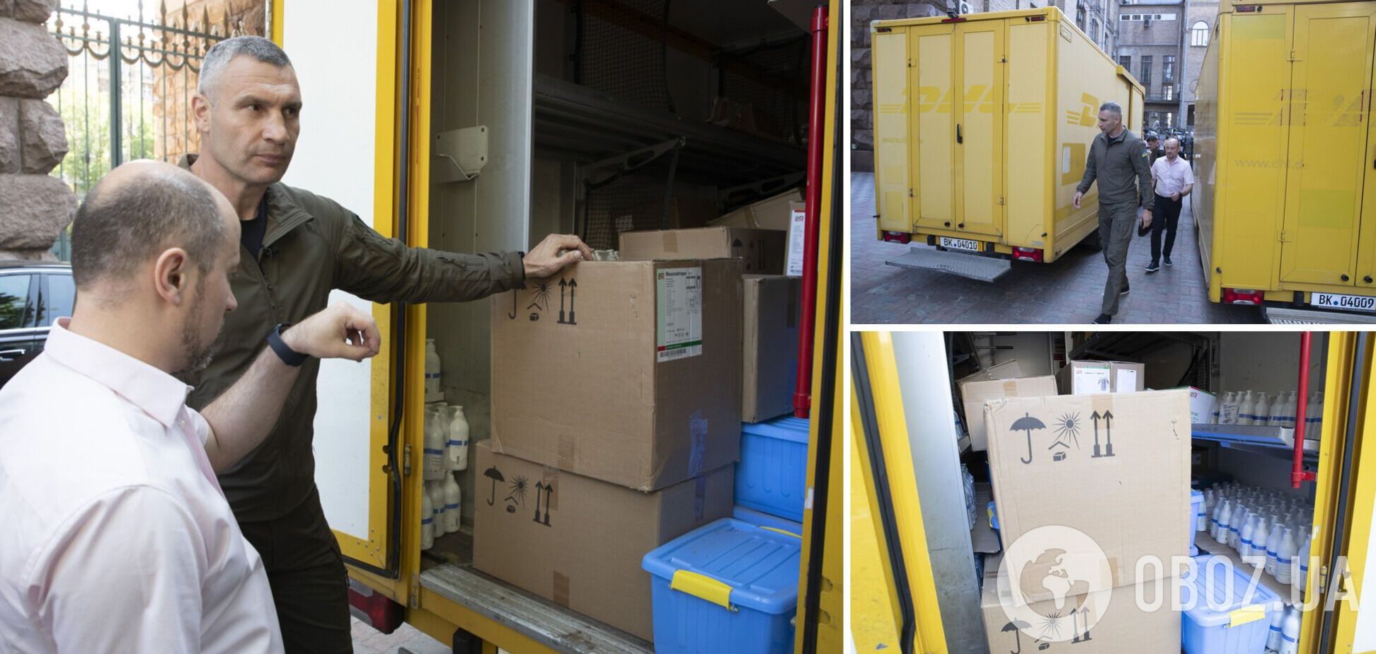 Деоккупированные города Донбасса получили от Киева два автомобиля с гумпомощью, – Кличко