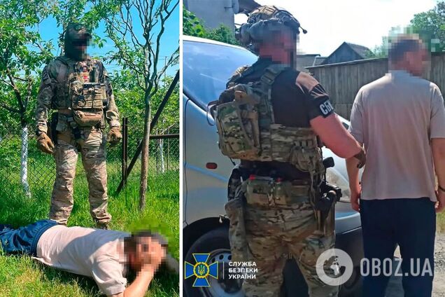 СБУ затримала агента білоруського КДБ, який шпигував за кордоном на півночі України. Фото