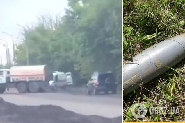 Не доехали: на трассе Мариуполь – Донецк оккупанты взорвались на фугасе. Видео