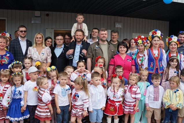 В Овруче открыли первый объект, построенный 'с нуля' при поддержке партнеров и друзей из Эстонии. Фото