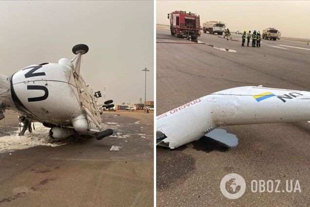 В Африці розбився український вертоліт із миротворчої місії: є постраждалі. Фото