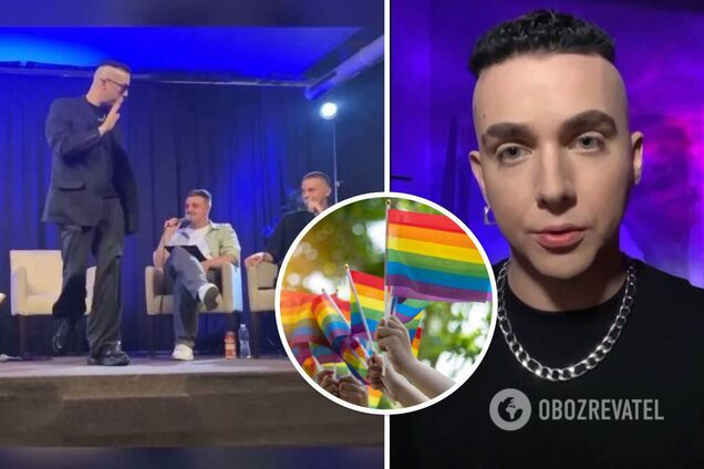 Бросил микрофон и покинул сцену: MELOVIN со скандалом ушел из юмористического шоу из-за наездов на ЛГБТК+