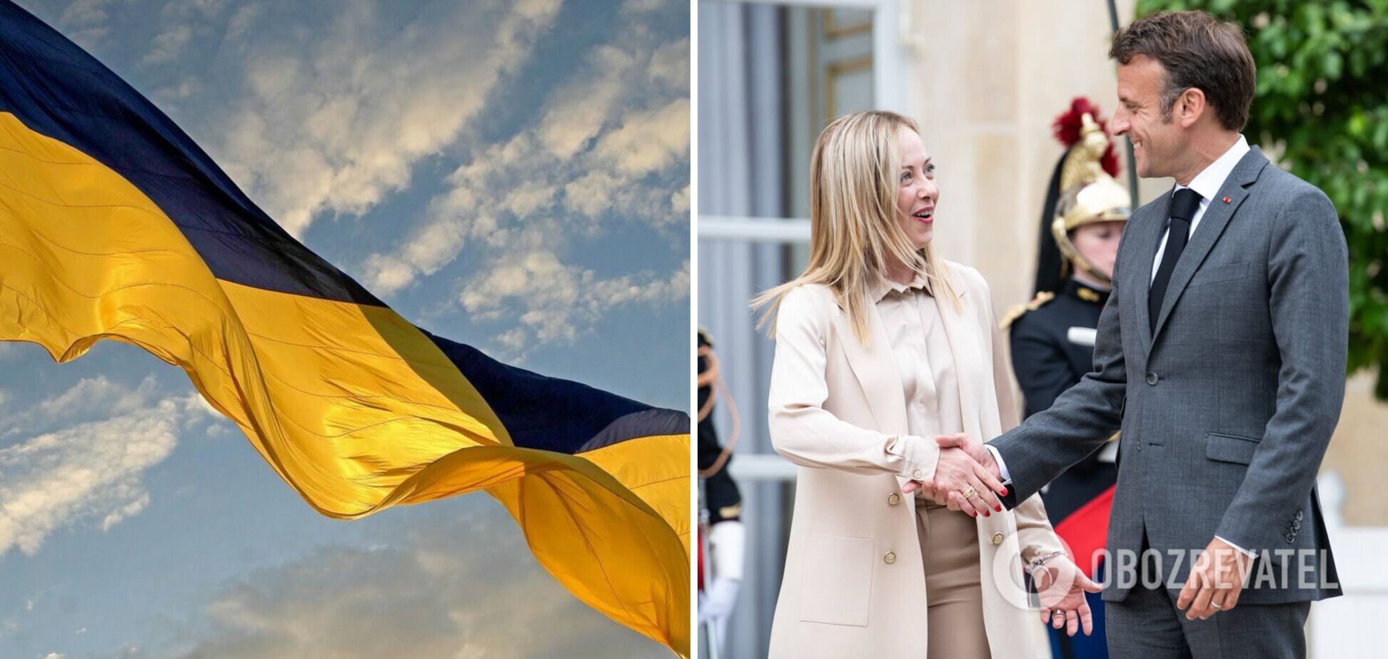 Макрон і Мелоні домовилися про подальшу підтримку України у війні