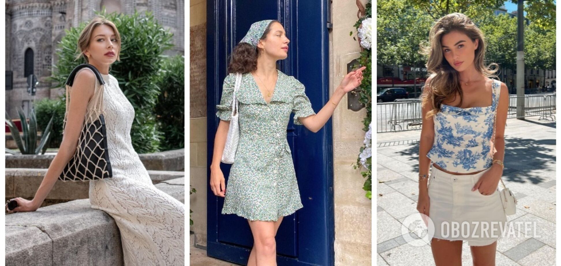 Комфорт у спекотні дні: лляний костюм, сукня в техніці кроше та інші ідеї, що носити влітку 2023