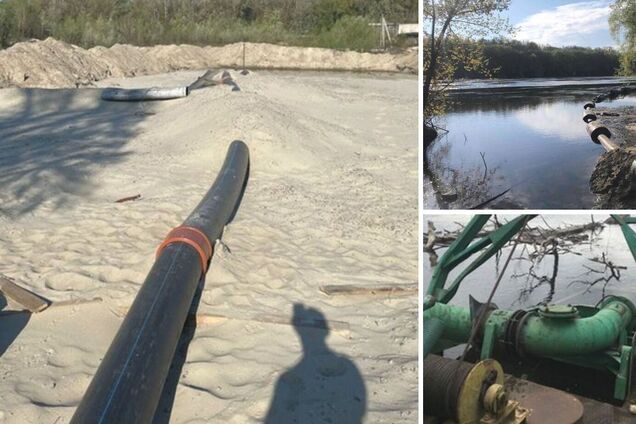 В Чернигове депутат незаконно намыл песка на 18 млн грн: подробности дела