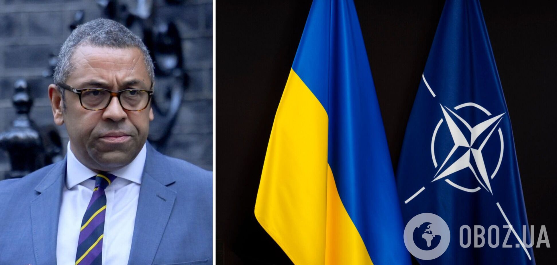 Джеймс Клеверлі підтримав прагнення України швидко приєднатися до НАТО