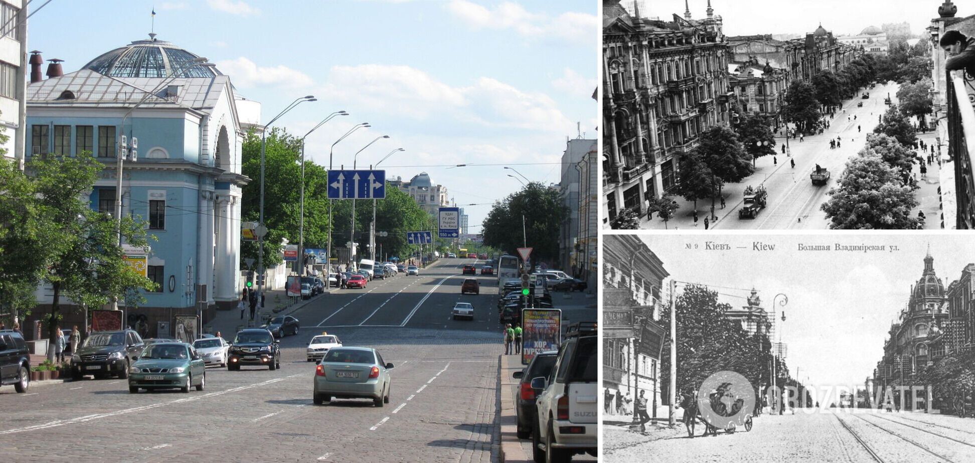 Улица Владимирская известна со времен Киевской Руси