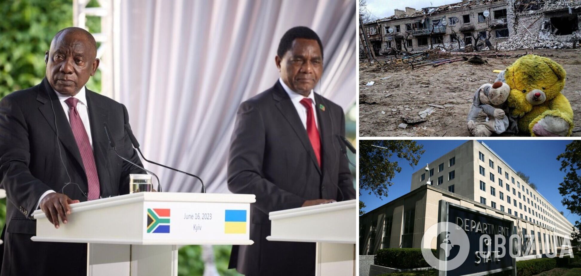 'Действия говорят за себя громче, чем слова': в Госдепе США посоветовали странам Африки не верить российским 'мирным намерениям'