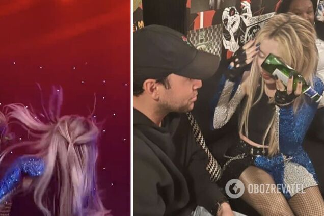 Вторая жертва безумных фанатов за несколько дней: известную певицу чуть не покалечили во время выступления на сцене. Видео