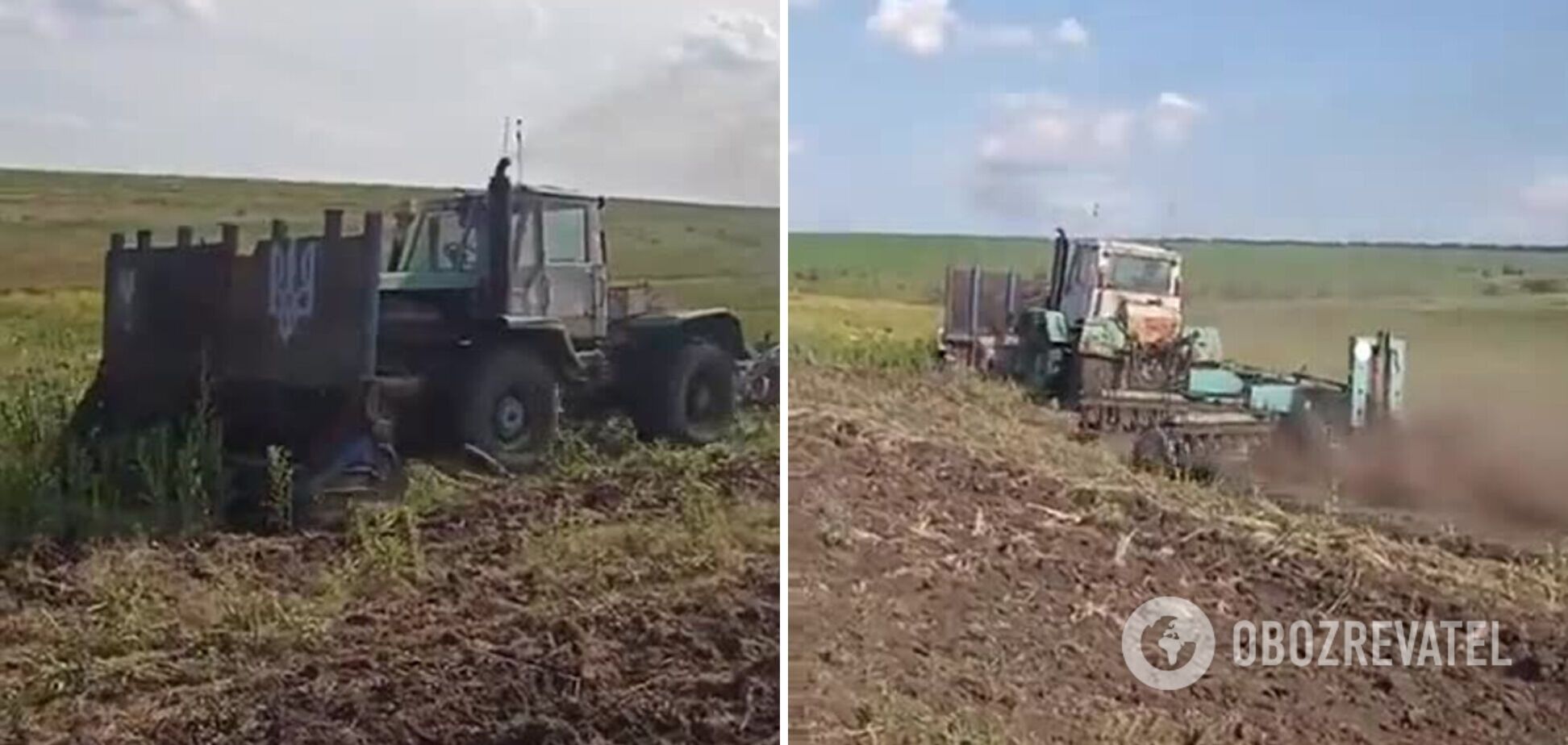 Винахідливість і працьовитість на високому рівні: український фермер взявся самостійно розміновувати поля. Відео