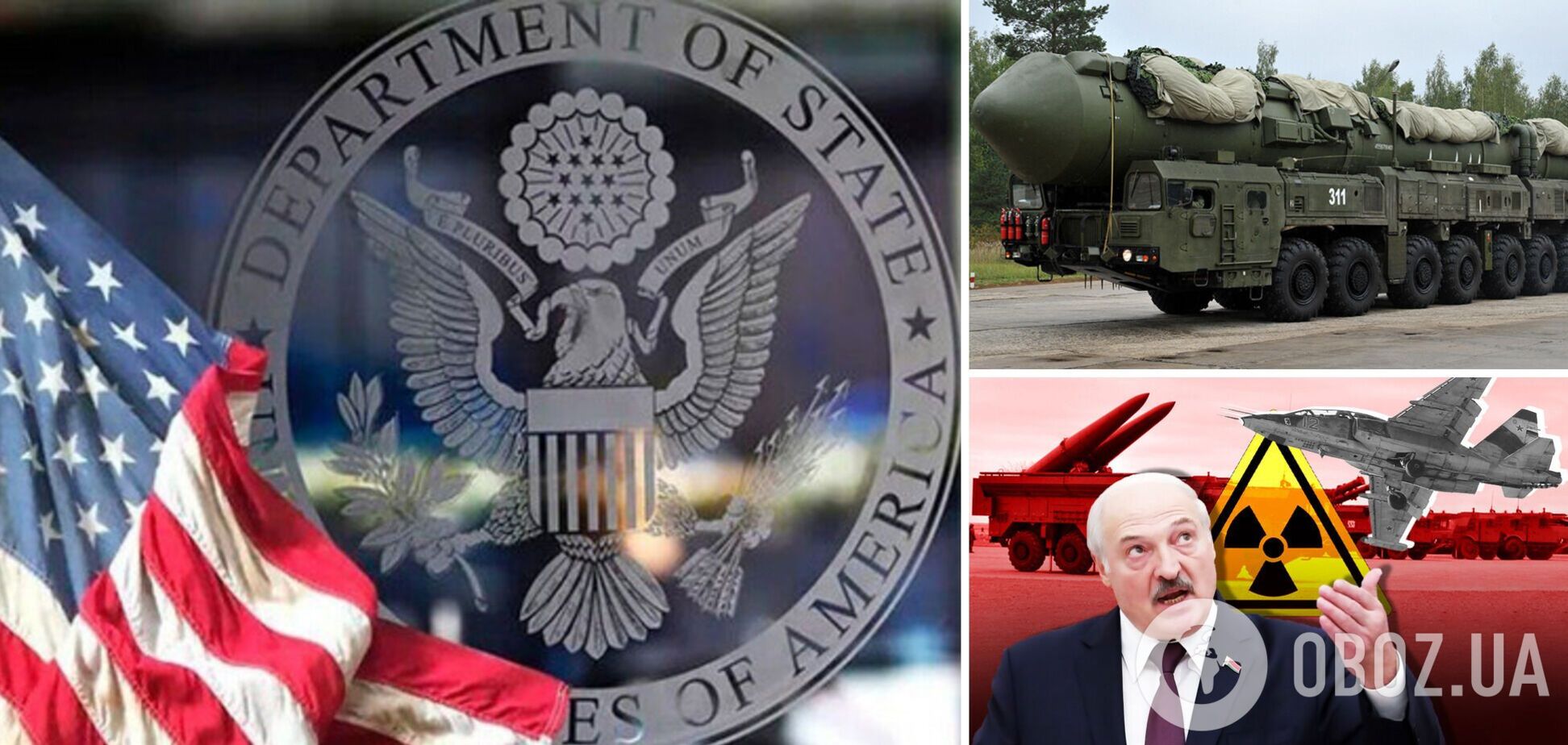 США стежать за ситуацією, але наразі не бачать сенсу реагувати: у Вашингтоні прокоментували розміщення ядерної зброї РФ в Білорусі