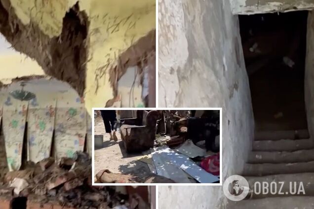 Вода уничтожила все: последствия подрыва Каховской ГЭС в селах Херсонщины. Видео