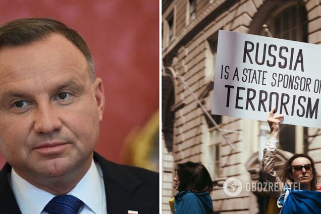 'Мы прекрасно знаем, кто здесь агрессор': Дуда сравнил Россию с диким зверем, которого надо пристрелить