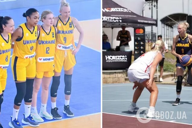 Украинки вылетели с Европейских игр-2023 в турнире по баскетболу 3х3