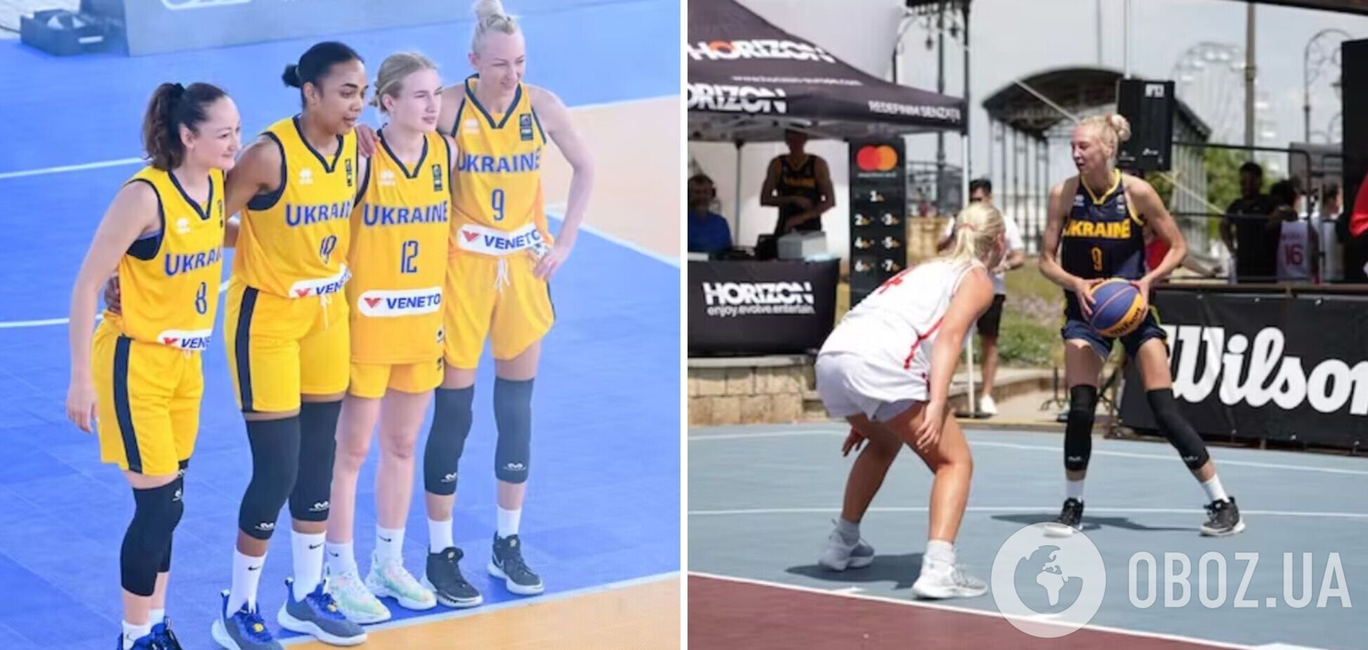 Украинки вылетели с Европейских игр-2023 в турнире по баскетболу 3х3