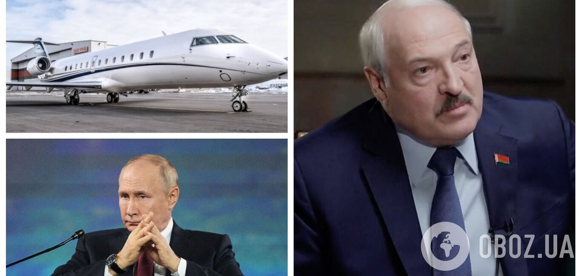 Бізнес-джет сім'ї Лукашенка прибув до Туреччини: у Росії заявили, що Путін говорив з диктатором Білорусі