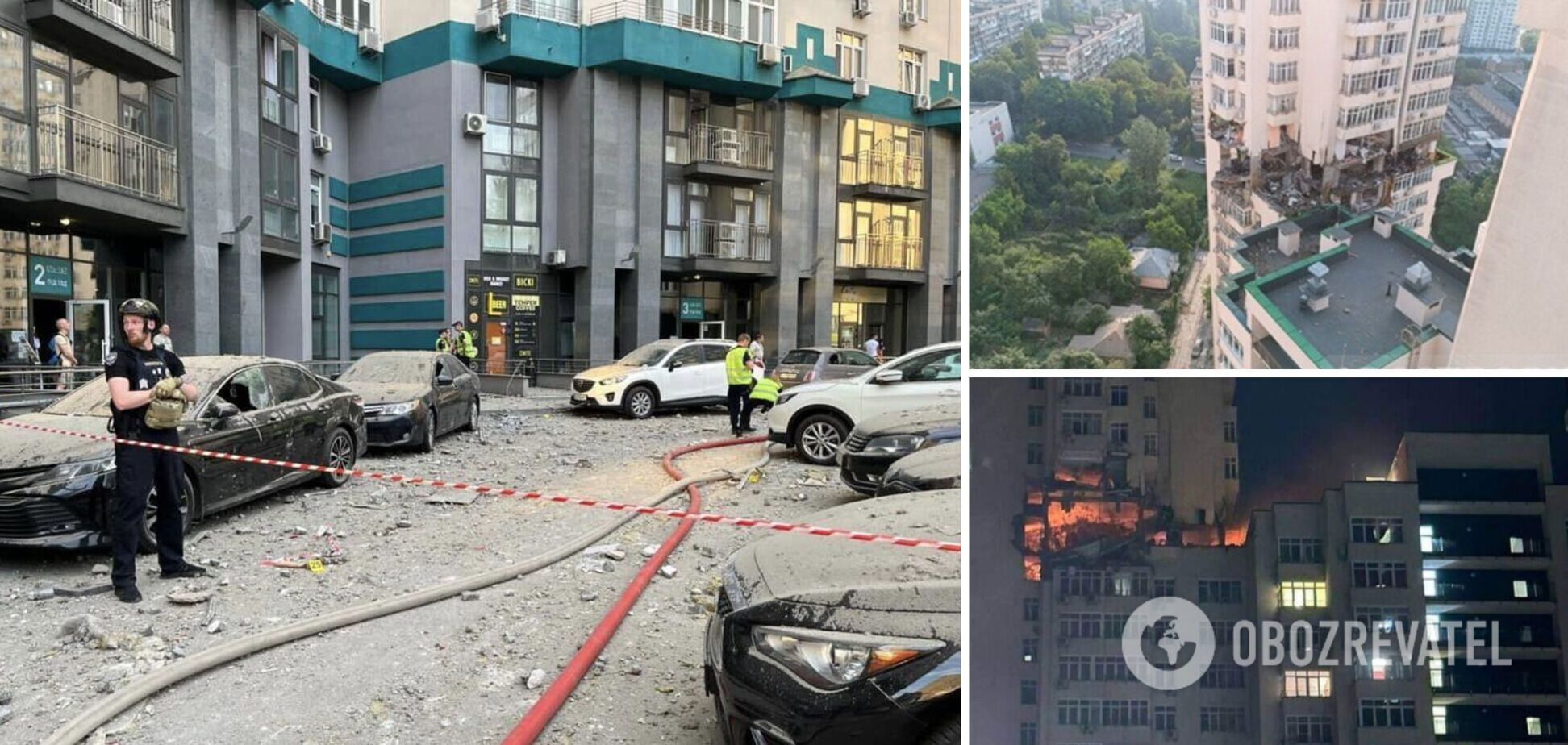 Силы ПВО ночью сбили над Киевом более 20 ракет: обломки повредили жилой дом, есть погибшие