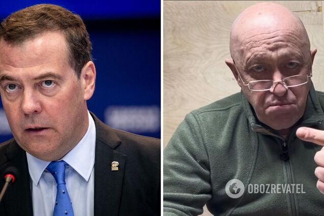 'Путь к катастрофе': Пригожин впервые публично отказался подчиниться Путину, Медведев заистерил из-за 'мятежа'