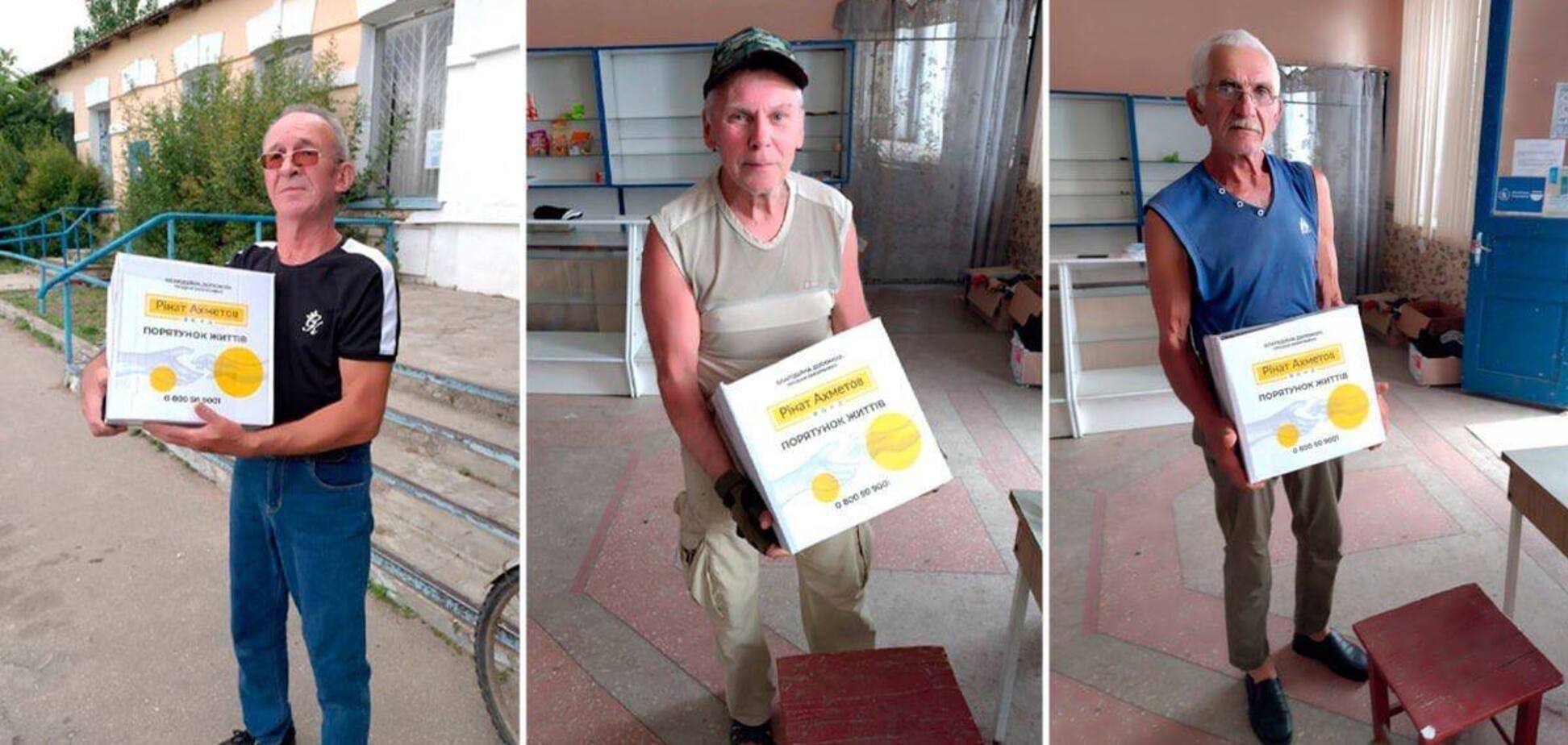 На Херсонщині триває видача допомоги від Фонду Ріната Ахметова для постраждалих від наслідків підриву Каховської ГЕС