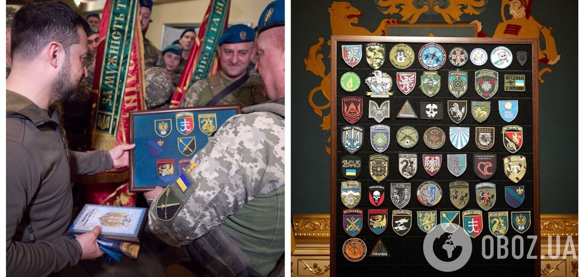'Це честь для мене': Зеленський показав прапор, подарований українськими морпіхами