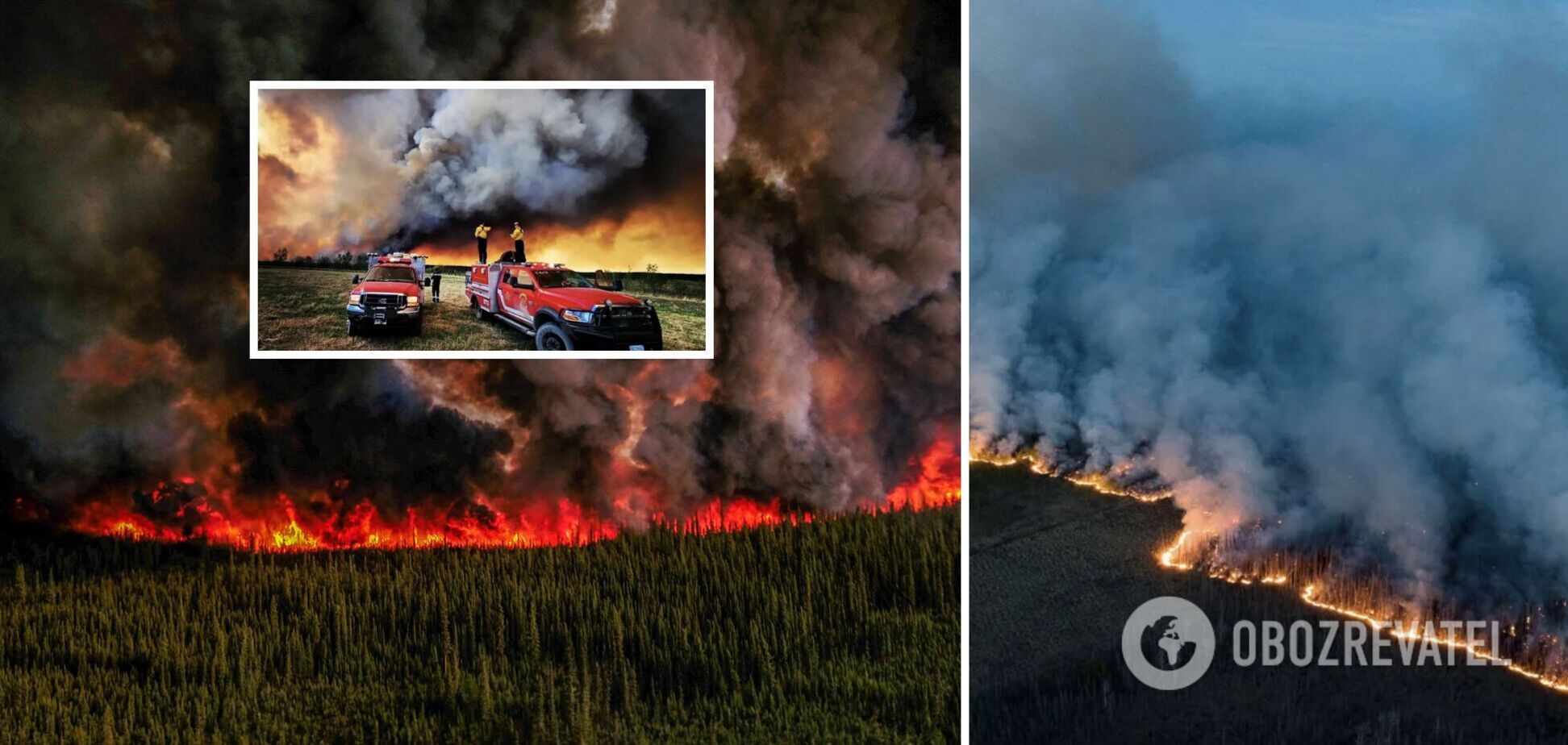 У Канаді не вщухають масштабні лісові пожежі: для боротьби з вогнем не вистачає рятувальників