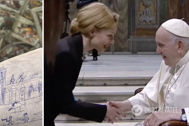 Тина Кароль лично передала Папе Римскому дневник маленького Егора из Мариуполя: почему украинцы недовольны