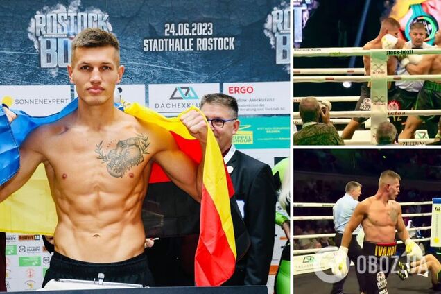 Непобедимый украинский боксер выиграл чемпионский бой нокаутом на последних секундах. Видео