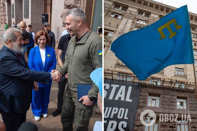 У столиці відзначили День кримськотатарського прапора