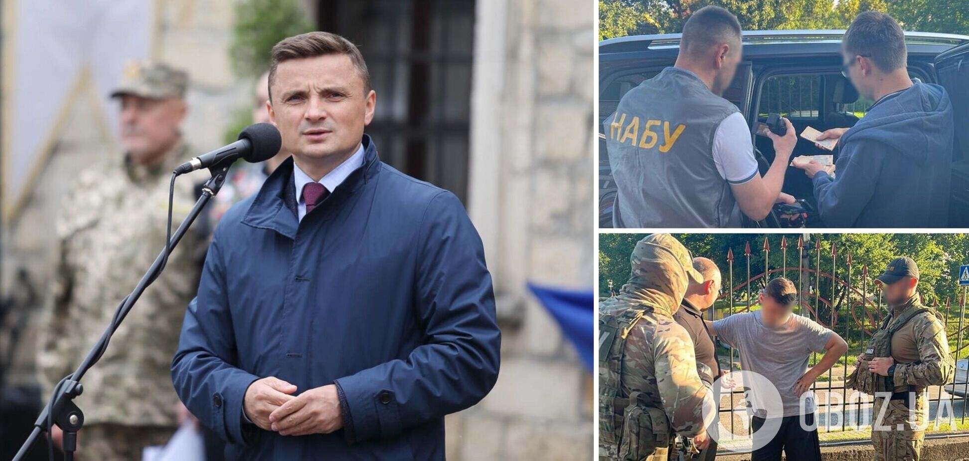 Подозреваемый во взяточничестве глава Тернопольского облсовета вернулся на работу и озвучил свою версию событий. Видео