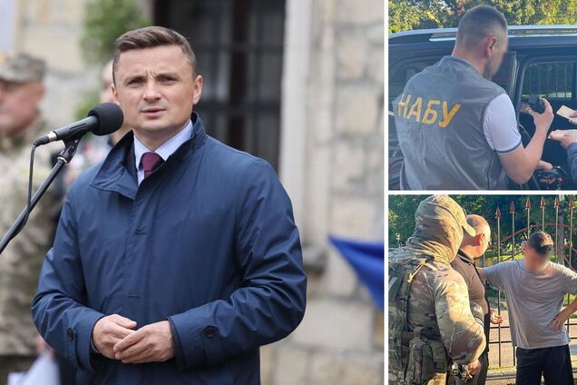 НАБУ и САП задержали председателя Тернопольского облсовета и двух заместителей председателя ВГА: обвиняют в вымогательстве денег. Фото