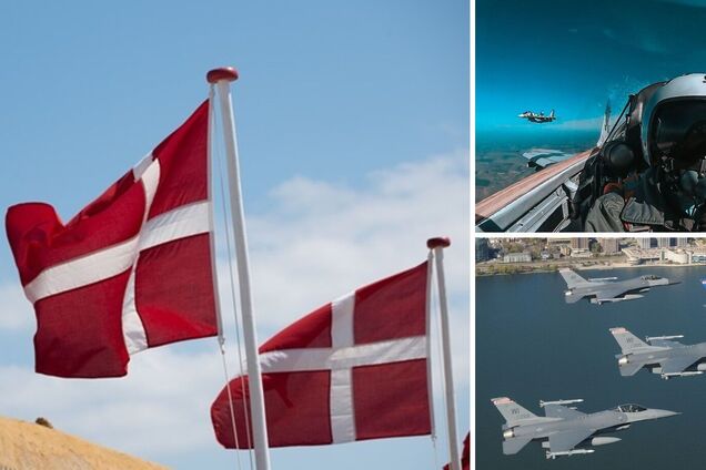 Дания начала обучение украинских пилотов на истребителях F-16: подробности