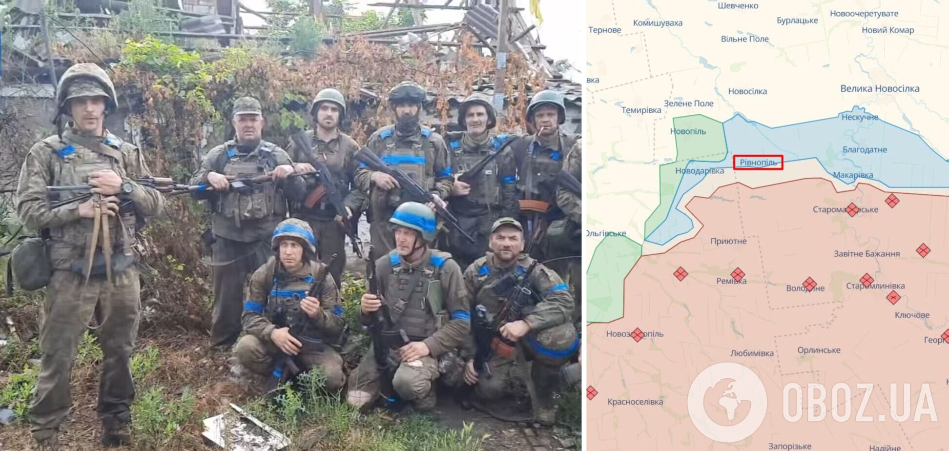 'Оккупанты бегут, мы идем вперед': в ВСУ показали видео из освобожденного Ровнополя