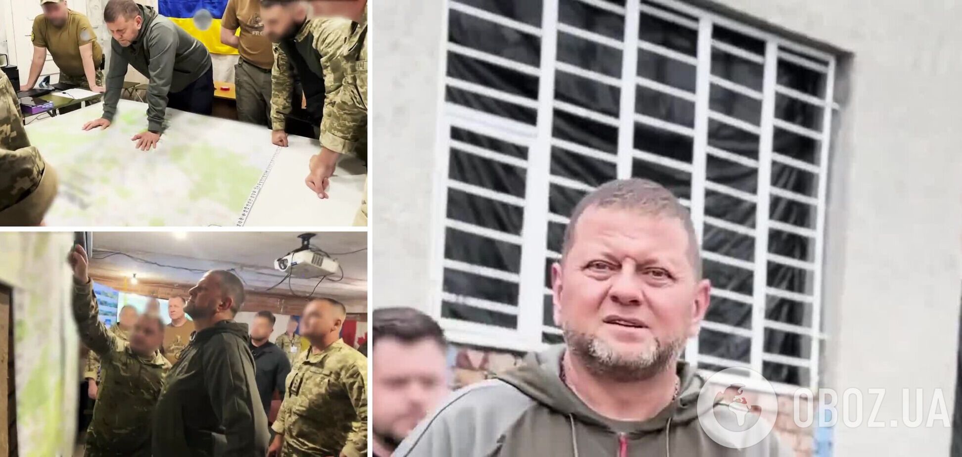 Залужный и Шаптала посетили пункты управления войск ОК 'Север'. Видео