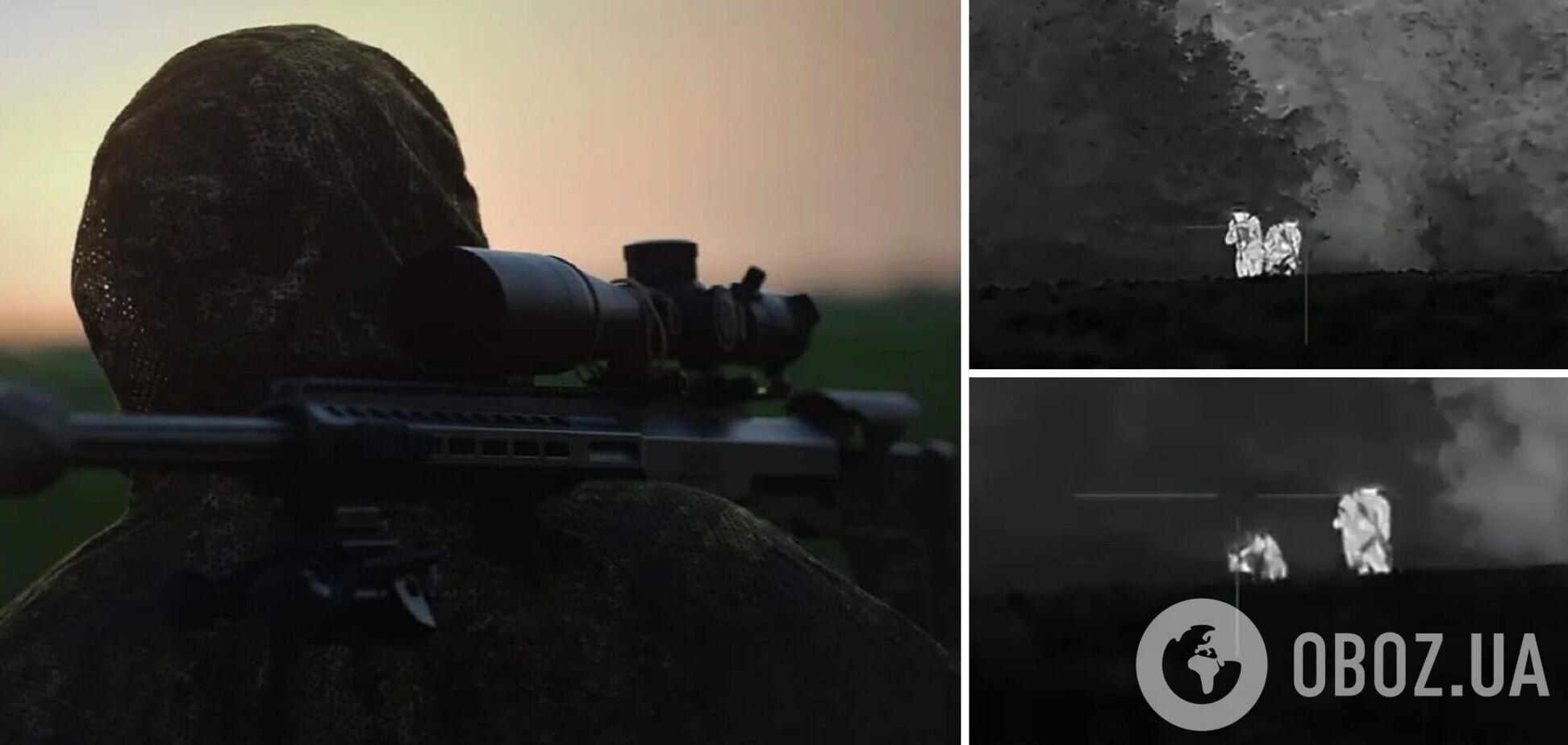 Відпрацювали 'ювелірно': у мережу потрапило відео знищення снайперами ворожої ДРГ на Сумщині