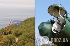 Российские туристы засветили в Крымских горах объект ПВО, прикрывающий Балаклавскую бухту. Фото