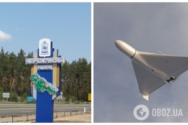 Оккупанты ночью атаковали Черкасщину: два дрона попали в складское помещение