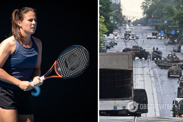 Лучшая теннисистка России рассказала о 'полном бардаке' в РФ из-за 'переворота' Пригожина