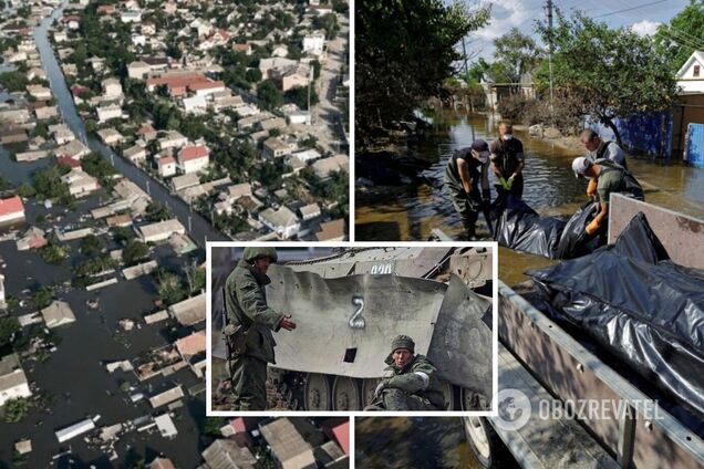 Окупанти ховають загиблих унаслідок підриву Каховської ГЕС у братських могилах: знайдено десятки тіл