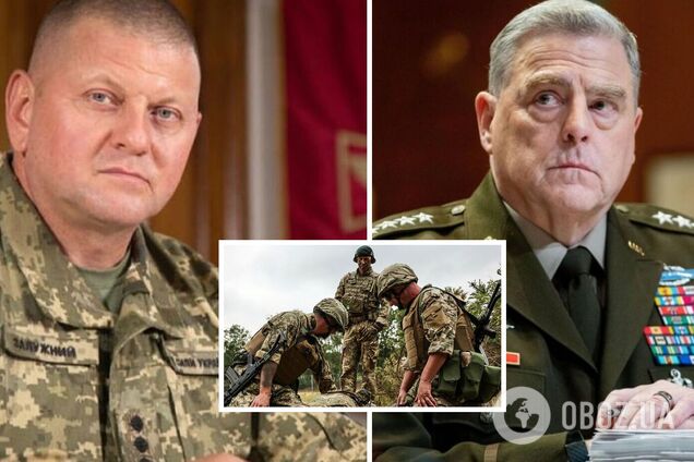 Обсудили продвижение ВСУ и потребности Украины в вооружении: Залужный провел телефонный разговор с генералом Милли