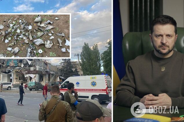 'Российские изверги и террористы': Зеленский отреагировал на обстрелы Кременчуга и Краматорска