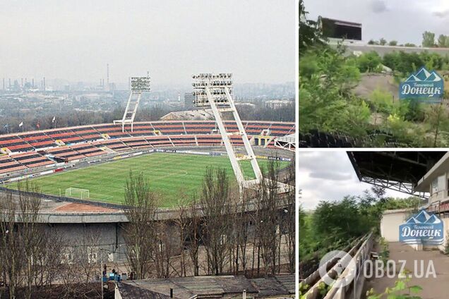 З'явилося відео, на що окупанти перетворили легендарний стадіон 'Шахтар' у Донецьку