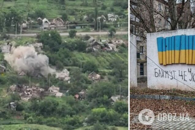 ВСУ имеют продвижение под Бахмутом, уничтожены вражеский миномет и склад БК. Видео