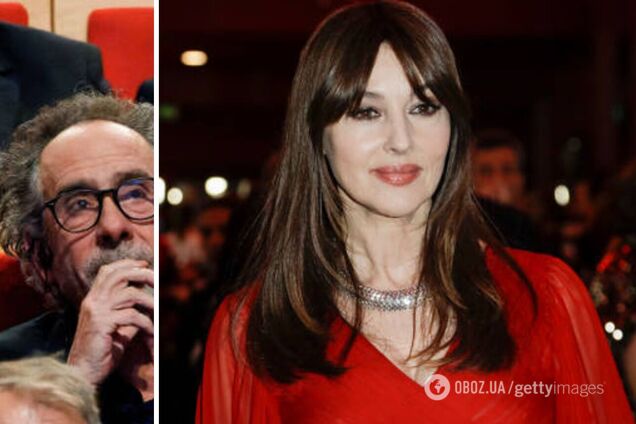 'Я люблю его': 58-летняя Моника Беллуччи впервые рассказала об отношениях с Тимом Бертоном