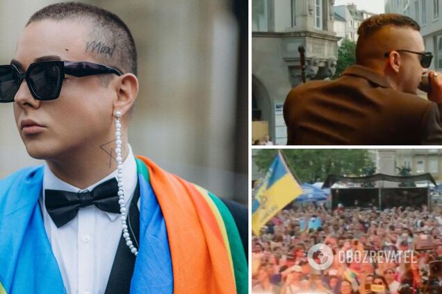 'Мы за Украину будем воевать': MELOVIN спел в Мюнхене песню о Бандере. Видео