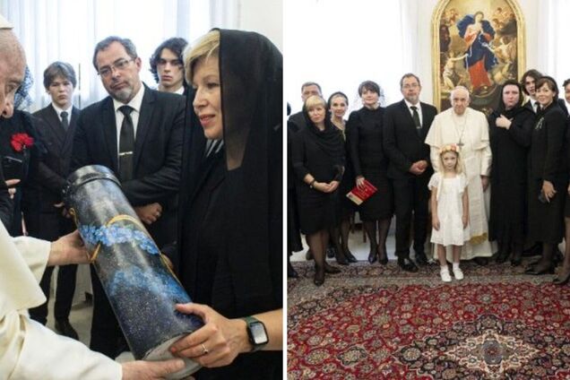 Папа Франциск встретился в Ватикане с женами украинских послов. Фото и видео