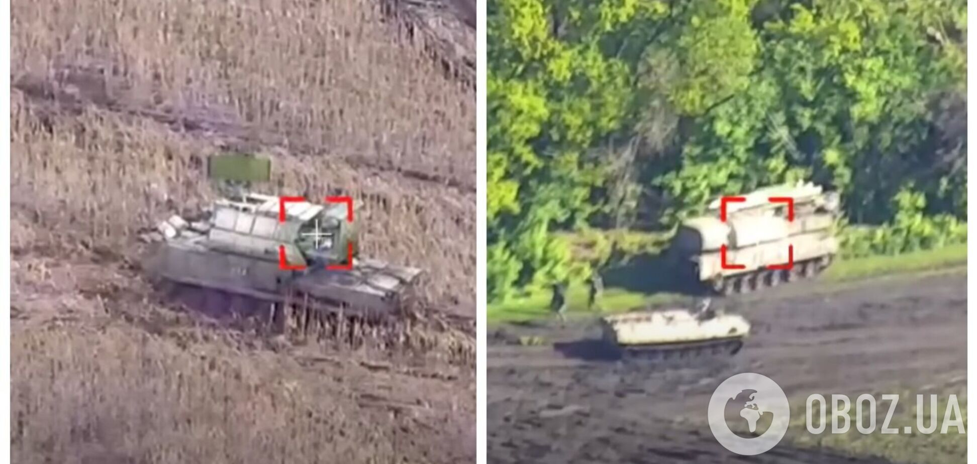 Контррозвідники СБУ видовищно знищили ворожий ЗРК 'БУК-М1' і три 'ТОР-2М'. Відео з висоти