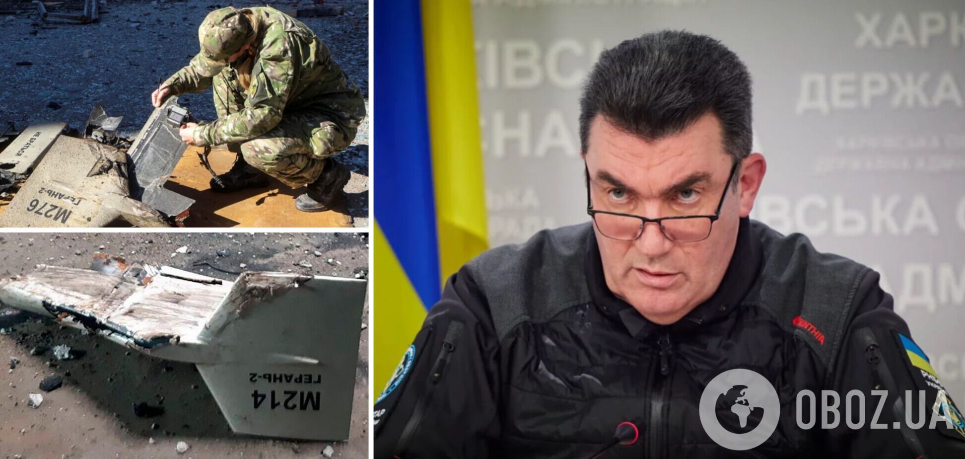 Данилов: в БПЛА Shahed нашли запчасти из стран – партнеров Украины