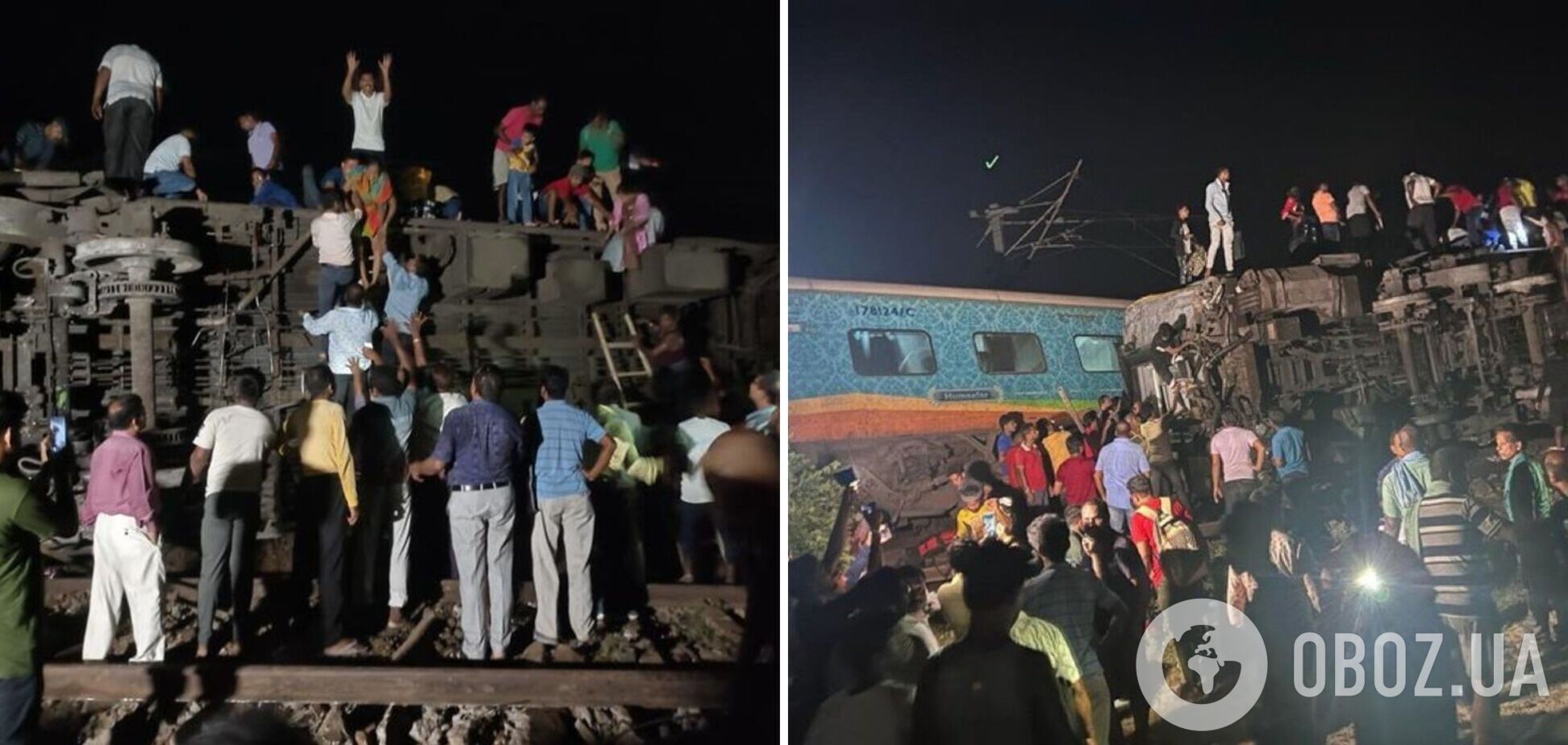 В Індії зіткнулися потяги: більше 288 жертв і 900 поранених