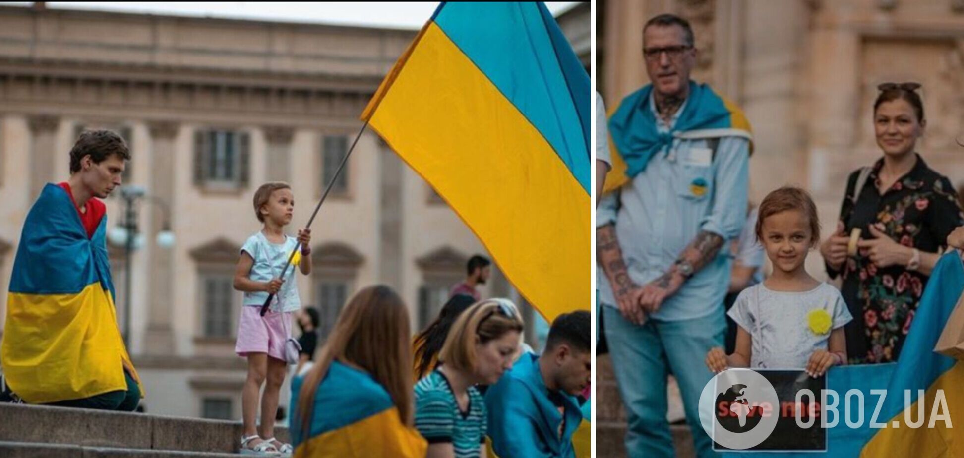 Дети – не оружие: в Милане напомнили миру об издевательствах россиян над детьми