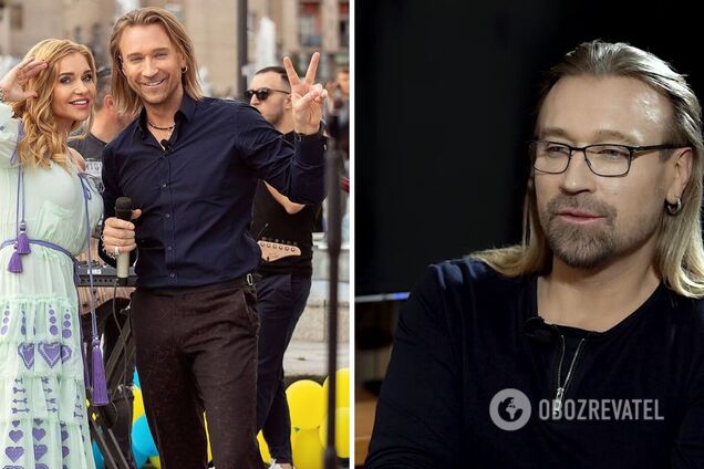 Олег Винник впервые назвал имя жены и подтвердил, что у него есть сын